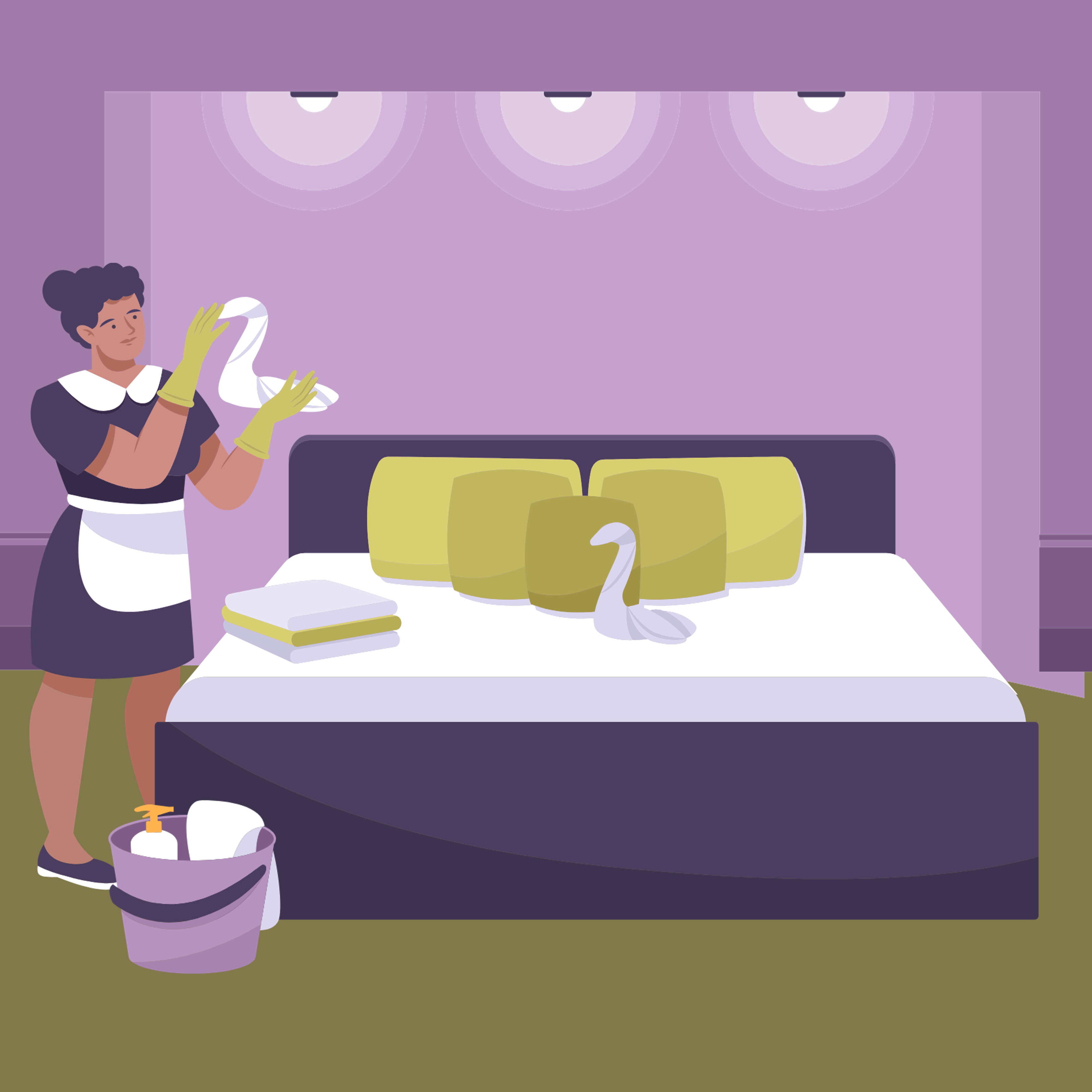 Caring Elderly - Bed Making