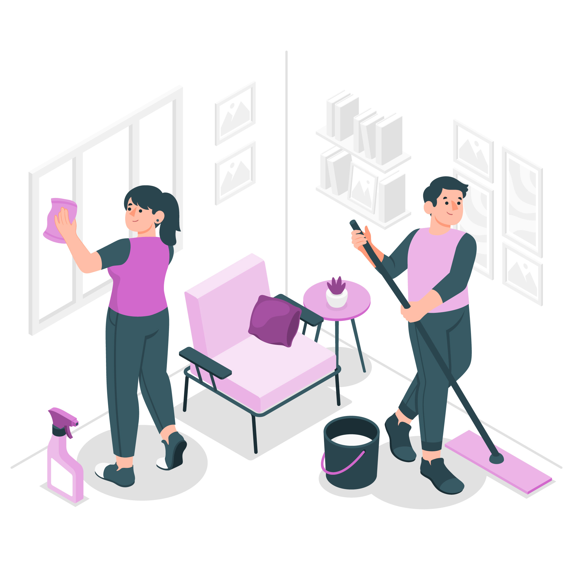 Caring Elderly - Light and Deep Cleaning